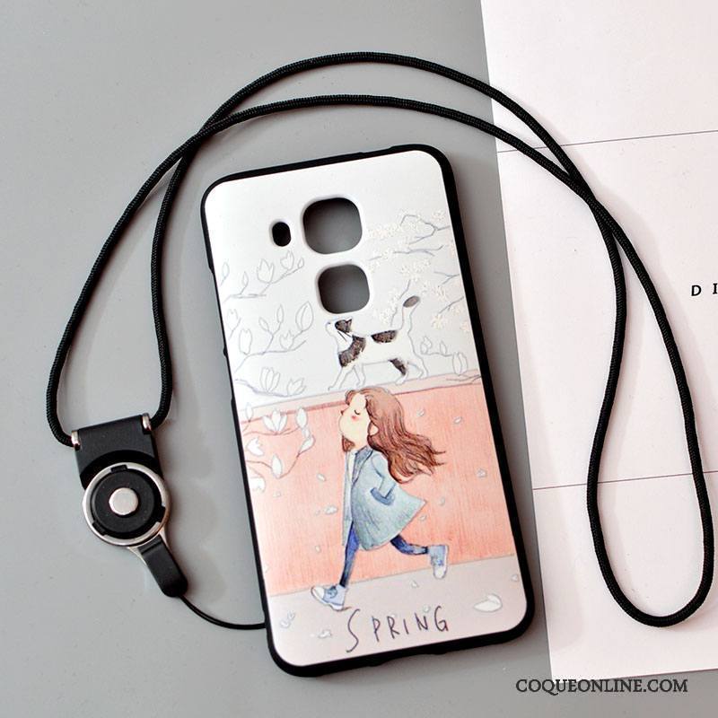 Huawei G9 Plus Coque De Téléphone Ornements Suspendus Silicone Tendance Incassable Étui Téléphone Portable