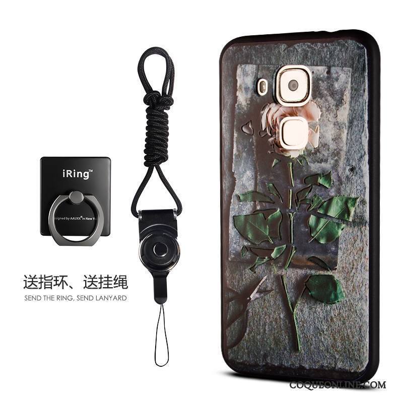 Huawei G9 Plus Coque De Téléphone Étui Silicone Protection Incassable Floral Tout Compris