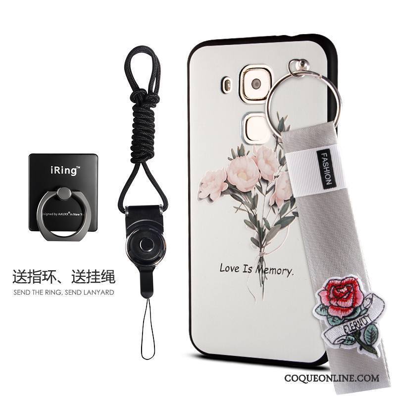 Huawei G9 Plus Coque De Téléphone Étui Silicone Protection Incassable Floral Tout Compris