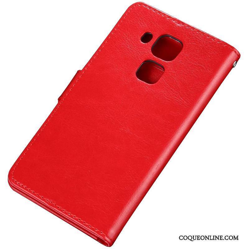 Huawei G9 Plus Coque De Téléphone Étui Téléphone Portable Tout Compris Incassable Étui En Cuir Bleu Clair