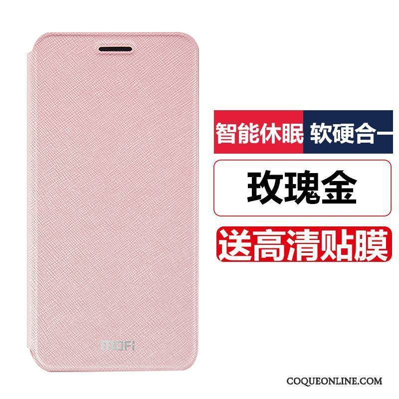 Huawei G9 Plus Coque Housse Étui En Cuir Protection Silicone Ornements Suspendus Rose Incassable