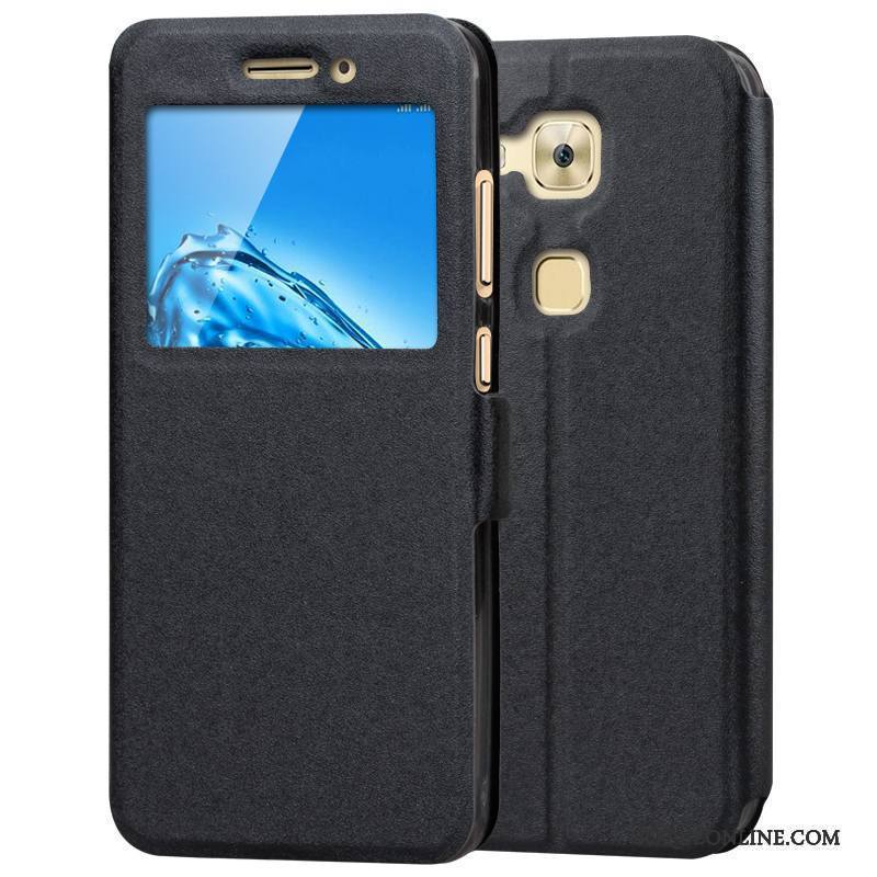 Huawei G9 Plus Coque Protection Étui Étui En Cuir Or Housse Téléphone Portable Incassable