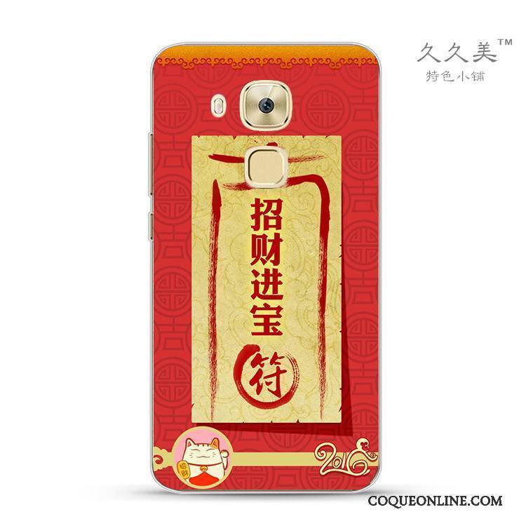 Huawei G9 Plus Couleur De Fête Silicone Rouge Qualité Nouveau Coque De Téléphone