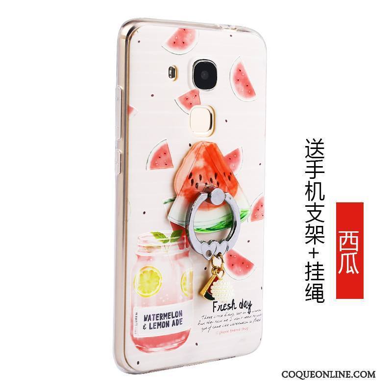 Huawei G9 Plus Incassable Coque De Téléphone Étui Rouge Tout Compris Vert Fruit