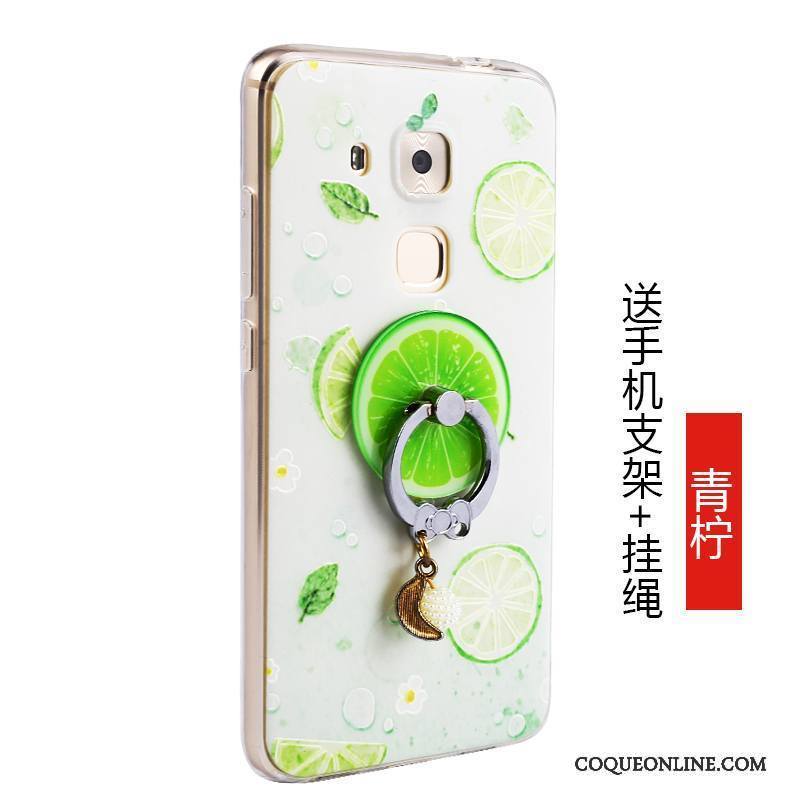 Huawei G9 Plus Incassable Coque De Téléphone Étui Rouge Tout Compris Vert Fruit