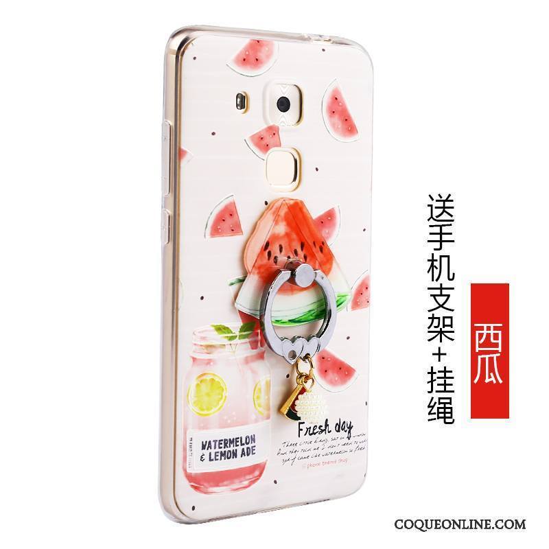 Huawei G9 Plus Incassable Coque De Téléphone Étui Rouge Tout Compris Vert Fruit