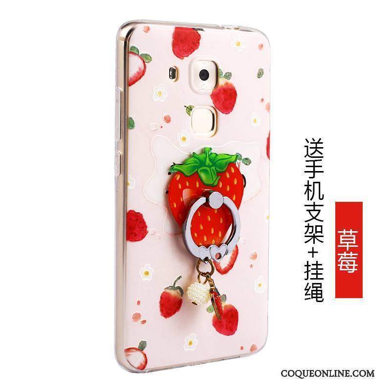 Huawei G9 Plus Incassable Coque De Téléphone Étui Rouge Tout Compris Vert Fruit