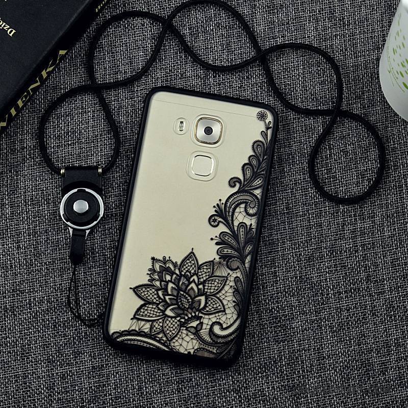 Huawei G9 Plus Incassable Fluide Doux Tendance Silicone Ornements Suspendus Coque De Téléphone Tout Compris