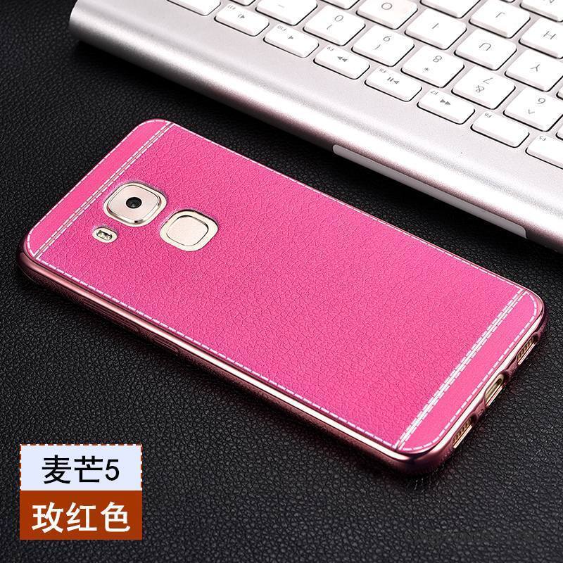 Huawei G9 Plus Incassable Protection Silicone Étui Coque De Téléphone Téléphone Portable Rouge