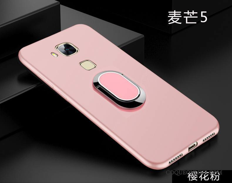 Huawei G9 Plus Incassable Tout Compris Noir Fluide Doux Étui Coque De Téléphone Délavé En Daim