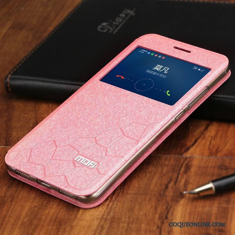 Huawei G9 Plus Incassable Étui En Cuir Rouge Silicone Protection Housse Coque De Téléphone