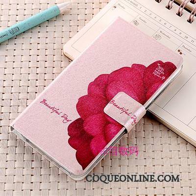 Huawei G9 Plus Jeunesse Téléphone Portable Protection Coque De Téléphone Étui Rose Étui En Cuir