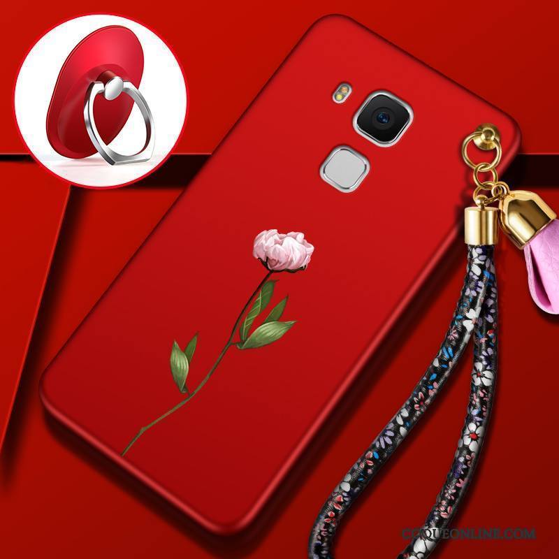 Huawei G9 Plus Personnalité Coque De Téléphone Rouge Créatif Téléphone Portable Fluide Doux Étui