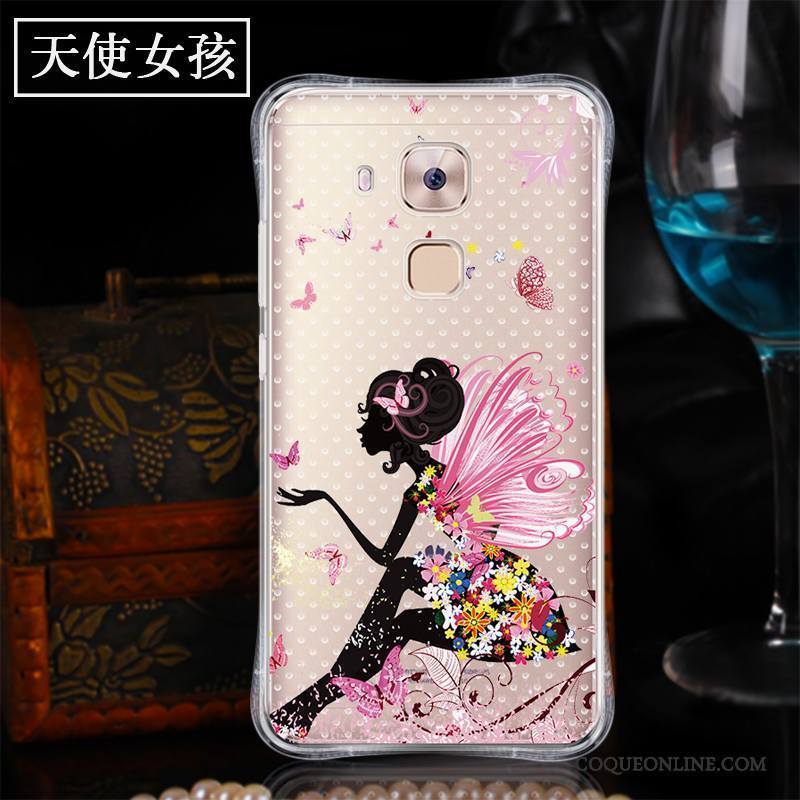 Huawei G9 Plus Protection Rose Fluide Doux Coque Ballon De Téléphone Silicone