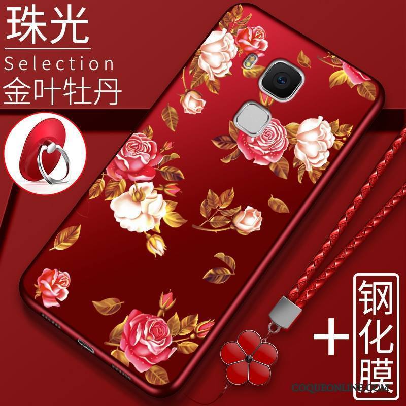 Huawei G9 Plus Silicone Noir Protection Étui Coque Fluide Doux Incassable