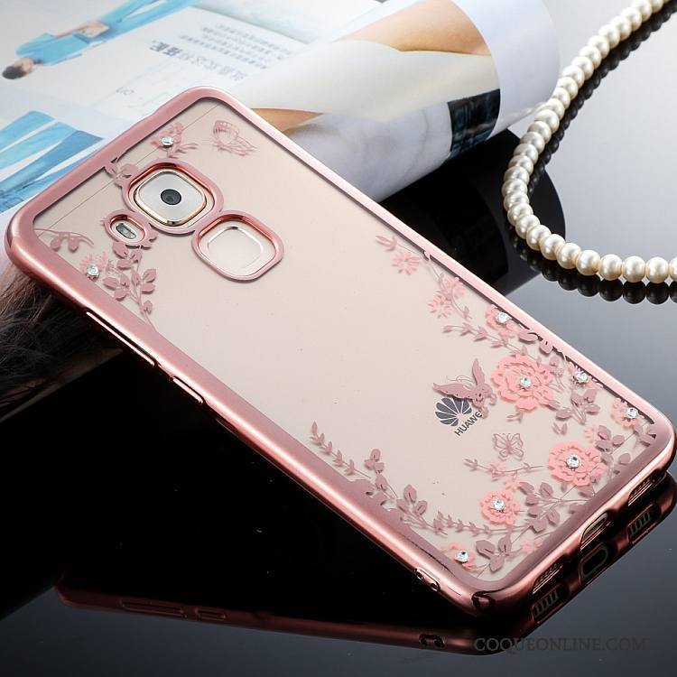 Huawei G9 Plus Silicone Or Téléphone Portable Coque Incassable Étui Fluide Doux