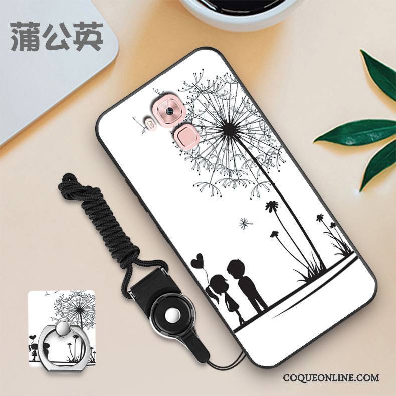 Huawei G9 Plus Téléphone Portable Coque De Téléphone Silicone Étui Vert Fluide Doux Délavé En Daim