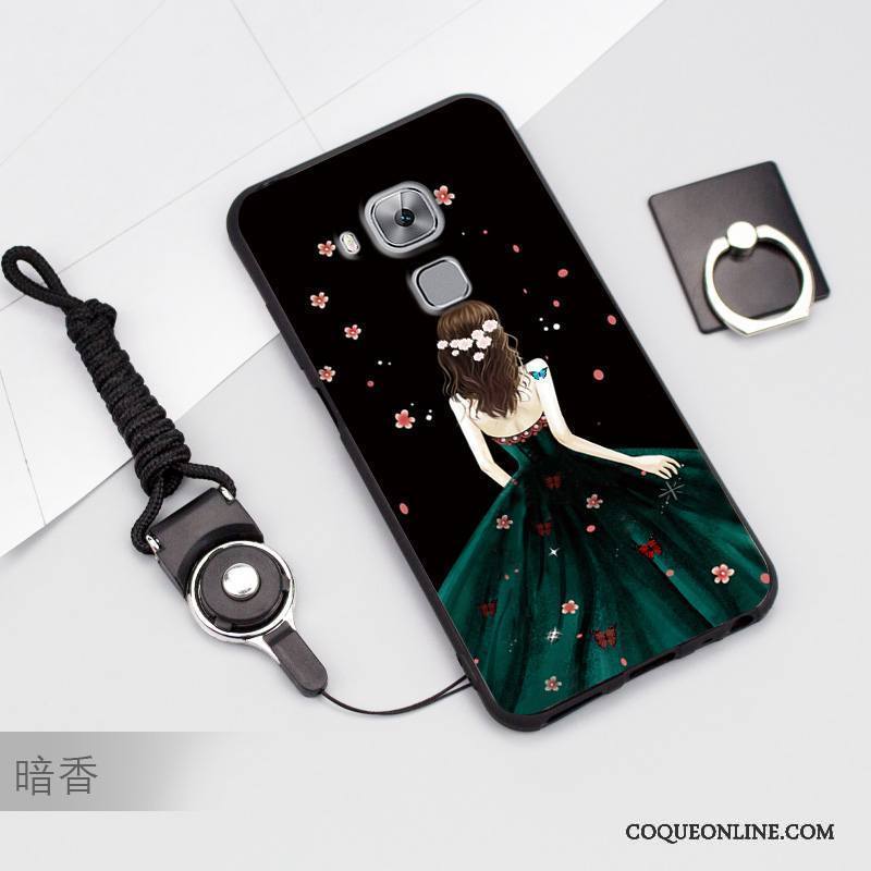 Huawei G9 Plus Téléphone Portable Fluide Doux Blanc Coque De Téléphone Silicone Protection Étui
