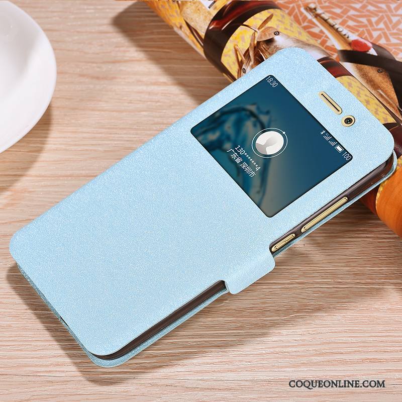Huawei G9 Plus Téléphone Portable Simple Étui Coque Une Agrafe Protection Étui En Cuir
