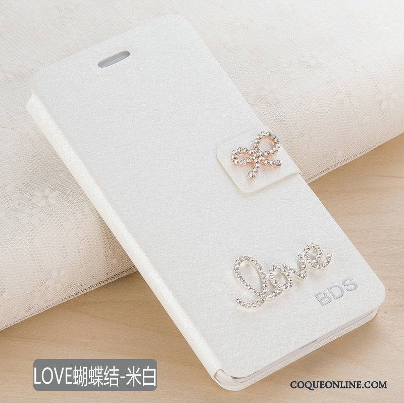 Huawei G9 Plus Étui En Cuir Protection Coque De Téléphone Rose Incassable