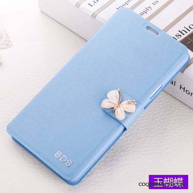 Huawei G9 Plus Étui En Cuir Protection Coque De Téléphone Rose Incassable