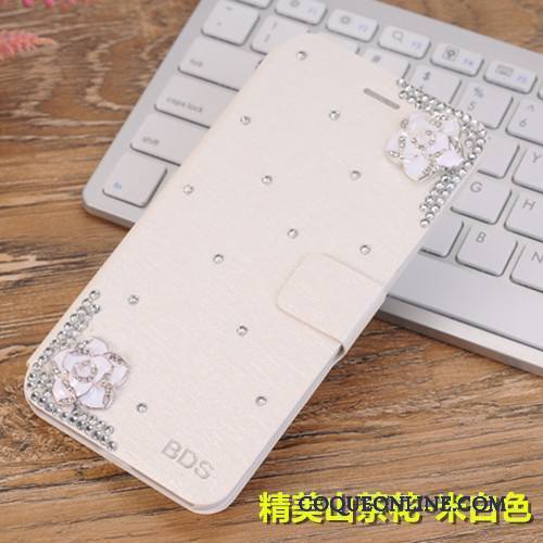 Huawei G9 Plus Étui Strass Coque De Téléphone Protection Blanc Incassable Jeunesse