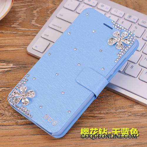 Huawei G9 Plus Étui Strass Coque De Téléphone Protection Blanc Incassable Jeunesse