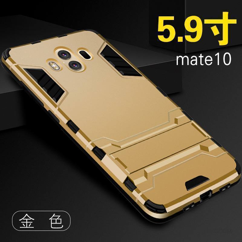 Huawei Mate 10 Coque Bleu Silicone Protection Incassable Délavé En Daim Étui Tout Compris