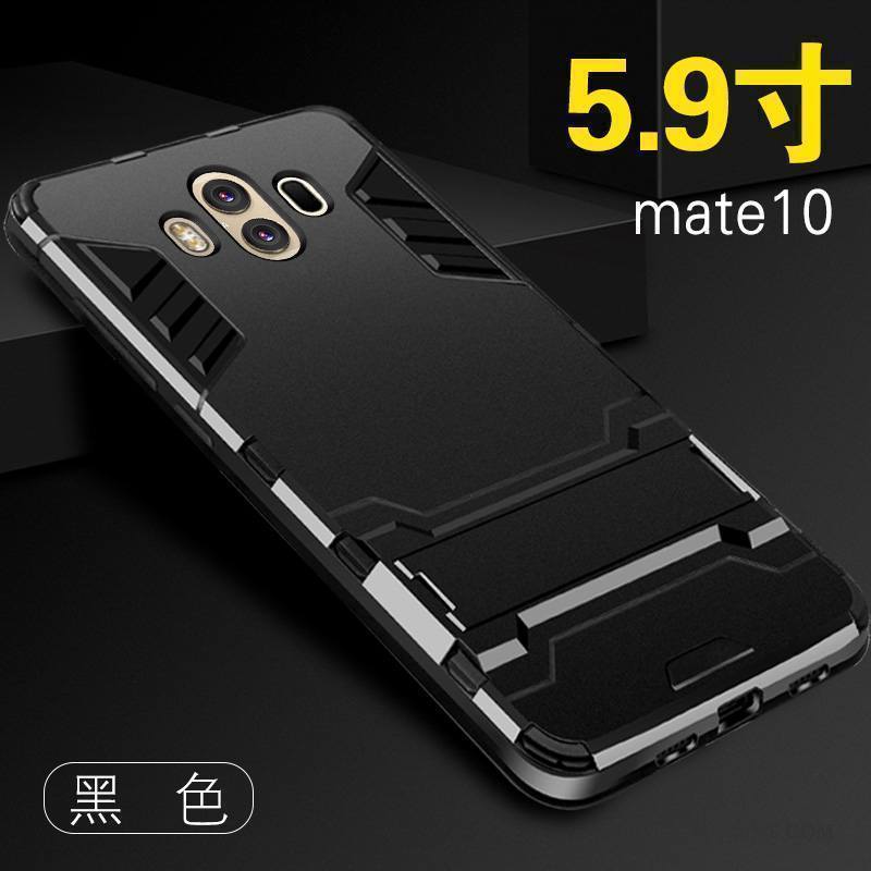 Huawei Mate 10 Coque Bleu Silicone Protection Incassable Délavé En Daim Étui Tout Compris