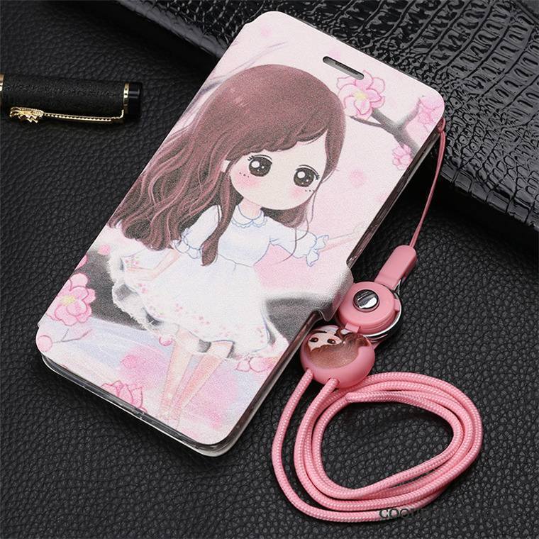 Huawei Mate 10 Coque De Téléphone Clamshell Dessin Animé Étui Gris Ornements Suspendus Incassable