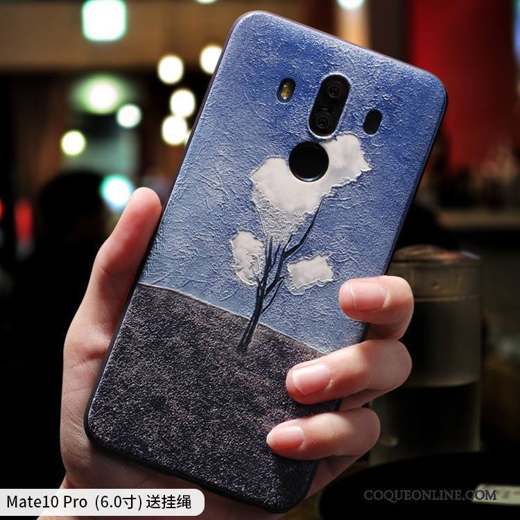 Huawei Mate 10 Coque De Téléphone Incassable Créatif Multicolore Étui Tout Compris Personnalité