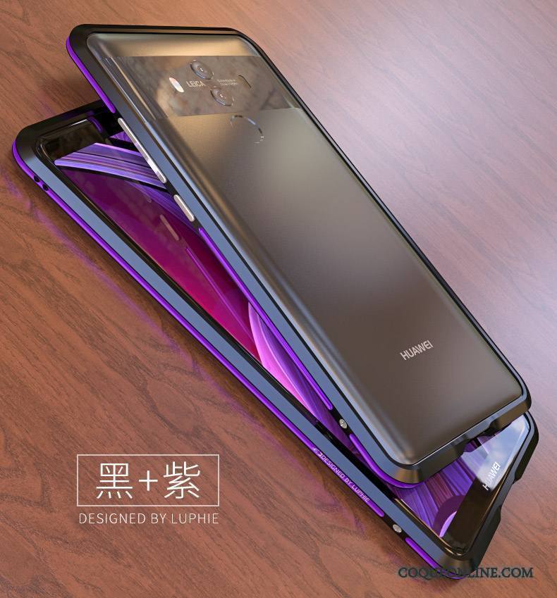 Huawei Mate 10 Coque De Téléphone Protection Border Très Mince Métal