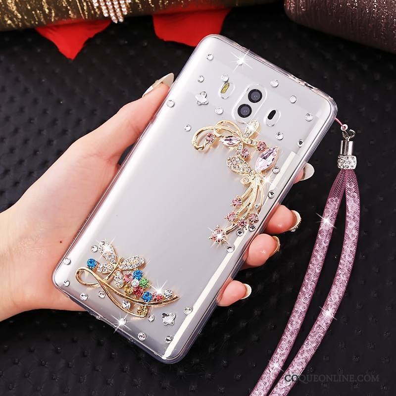 Huawei Mate 10 Coque Protection Or Silicone Incassable Étui Créatif Tout Compris