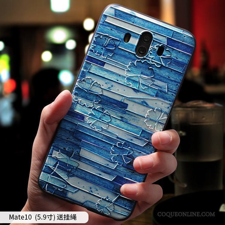 Huawei Mate 10 Créatif Tendance Silicone Personnalité Multicolore Coque De Téléphone Tout Compris