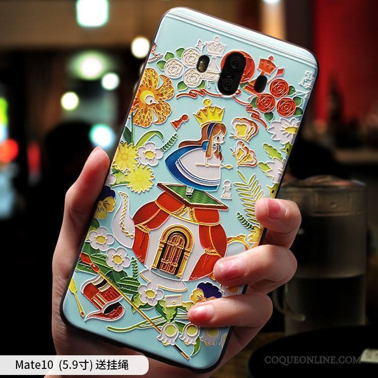 Huawei Mate 10 Enfant Étui Dessin Animé Fluide Doux Tendance Coque De Téléphone Tout Compris