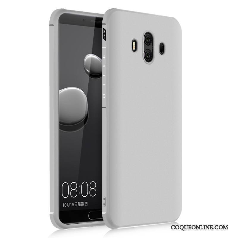 Huawei Mate 10 Fluide Doux Créatif Gaufrage Mode Coque Incassable Dragon