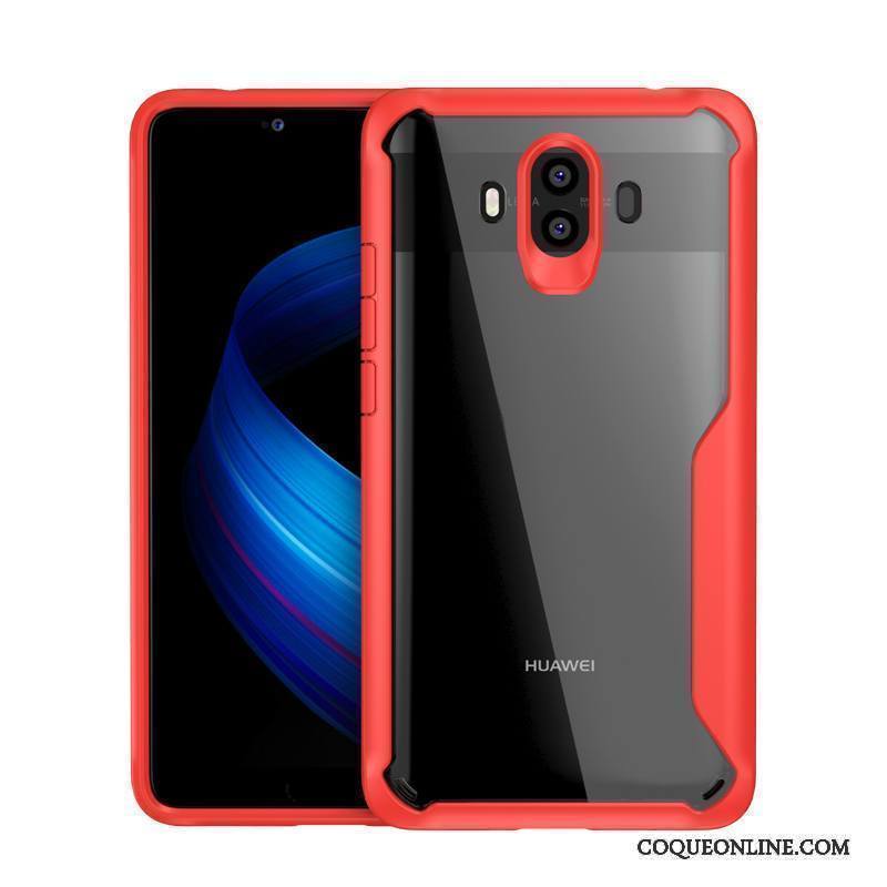 Huawei Mate 10 Fluide Doux Tout Compris Téléphone Portable Incassable Étui Noir Coque