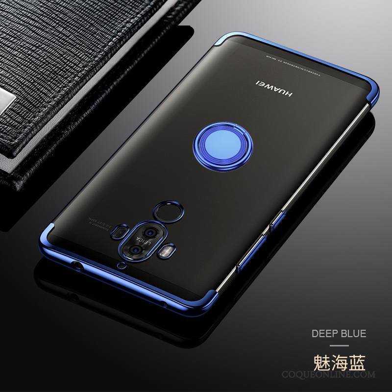 Huawei Mate 10 Incassable Tendance Bleu Très Mince Étui Coque De Téléphone Silicone