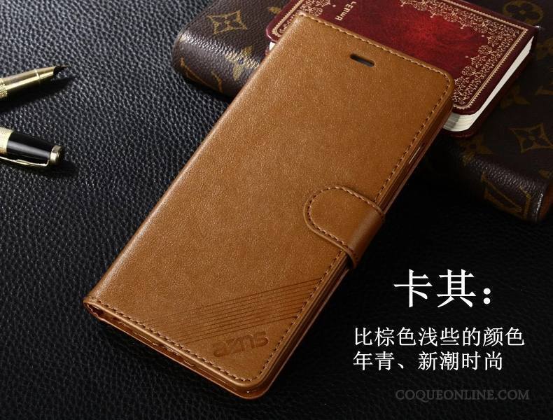 Huawei Mate 10 Lite Clamshell Coque De Téléphone Étui En Cuir Tout Compris Protection Incassable