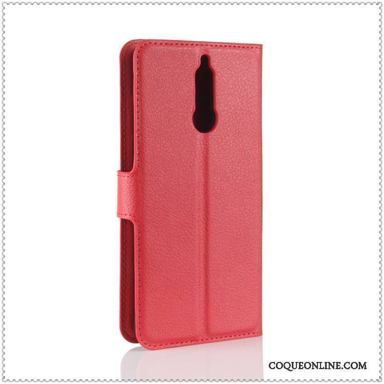 Huawei Mate 10 Lite Coque Carte Protection Incassable Support Étui Vert Téléphone Portable