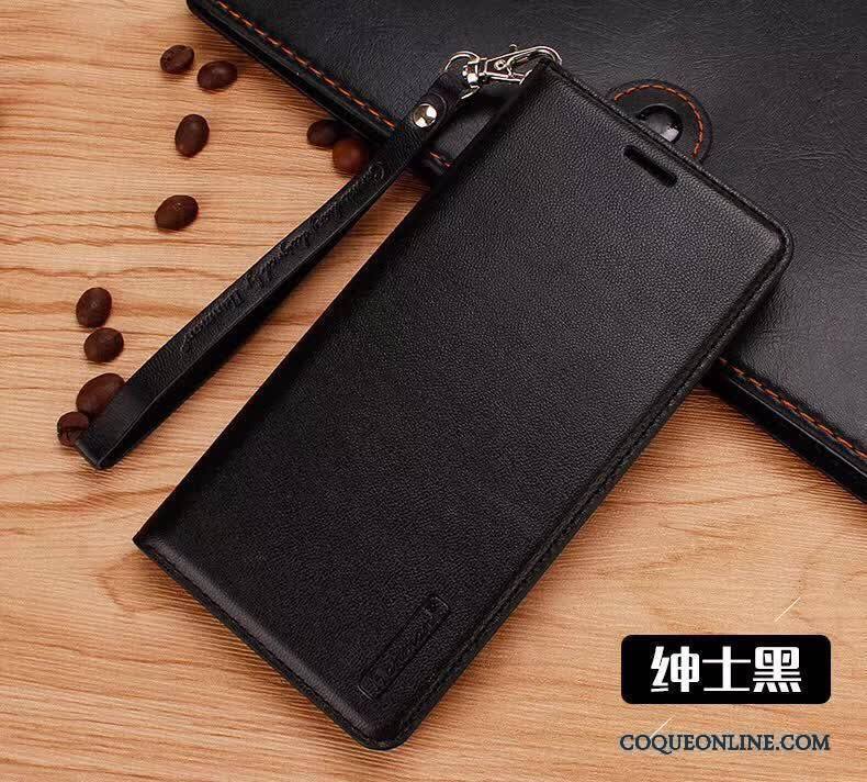 Huawei Mate 10 Lite Coque Cuir Véritable Protection Étui En Cuir Incassable Téléphone Portable Clamshell