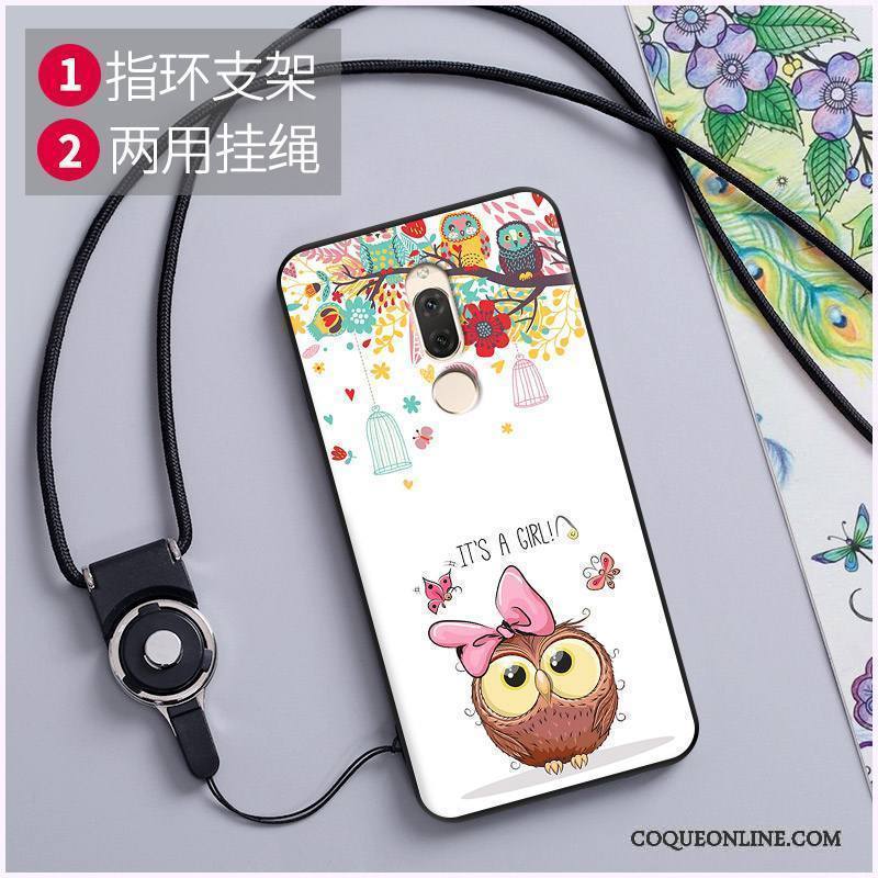 Huawei Mate 10 Lite Coque De Téléphone Support Tendance Multicolore Étui En Cuir