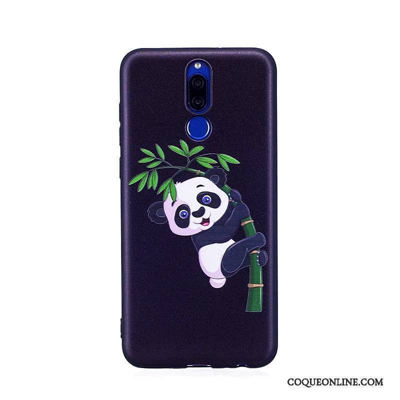 Huawei Mate 10 Lite Coque Fluide Doux Dessin Animé Jeunesse Peinture Protection Gaufrage Tendance