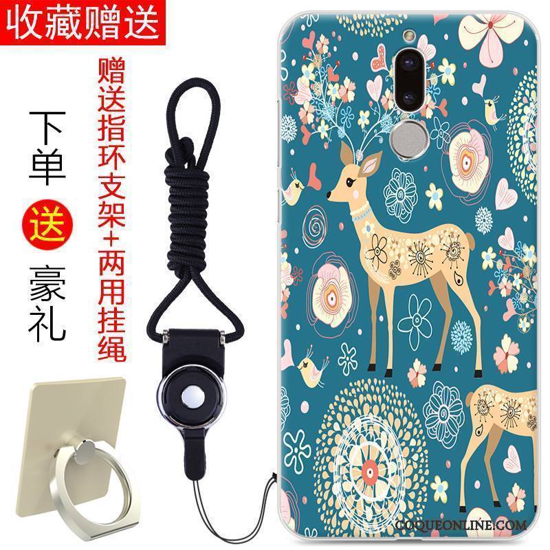 Huawei Mate 10 Lite Coque Incassable Tendance Silicone Personnalité Fluide Doux Étui Frais