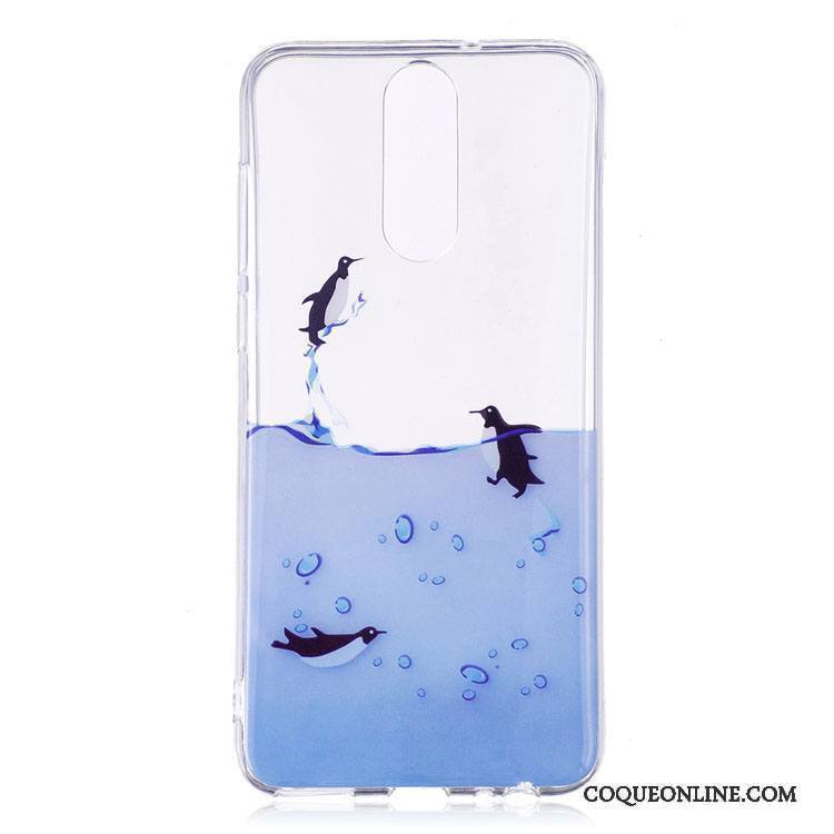 Huawei Mate 10 Lite Coque Ornements Suspendus Étui Protection Dessin Animé Rose Tout Compris Incassable