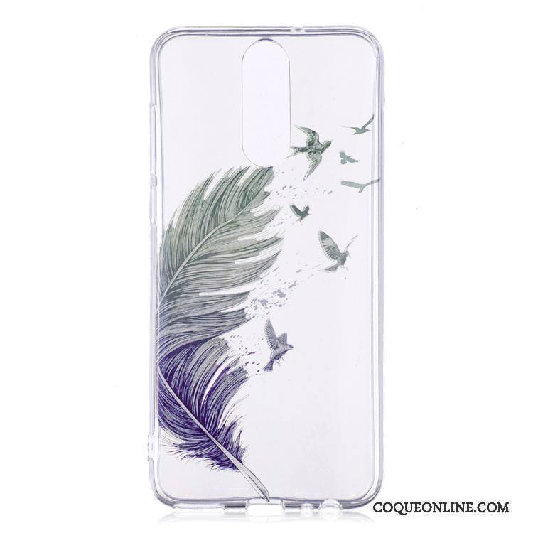 Huawei Mate 10 Lite Coque Ornements Suspendus Étui Protection Dessin Animé Rose Tout Compris Incassable