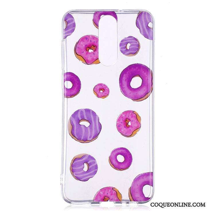 Huawei Mate 10 Lite Coque Ornements Suspendus Étui Protection Dessin Animé Rose Tout Compris Incassable