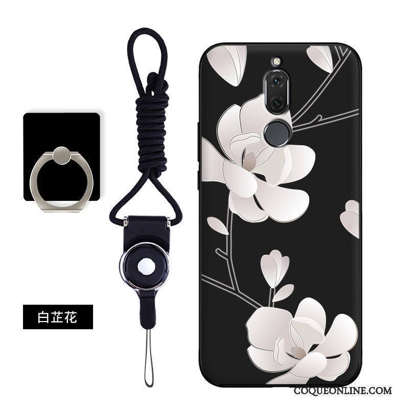 Huawei Mate 10 Lite Coque Personnalité Protection Silicone Bleu Étui Dessin Animé Incassable