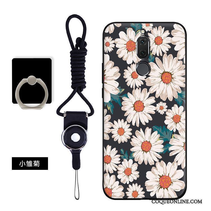 Huawei Mate 10 Lite Coque Personnalité Protection Silicone Bleu Étui Dessin Animé Incassable