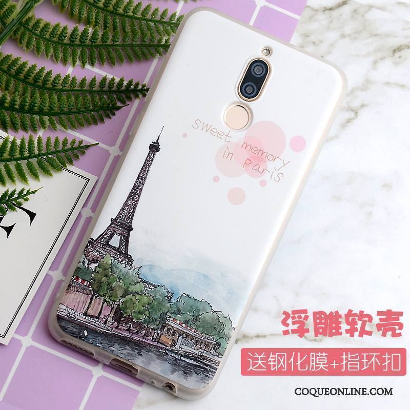 Huawei Mate 10 Lite Délavé En Daim Coque De Téléphone Protection Fluide Doux Tout Compris Incassable Téléphone Portable